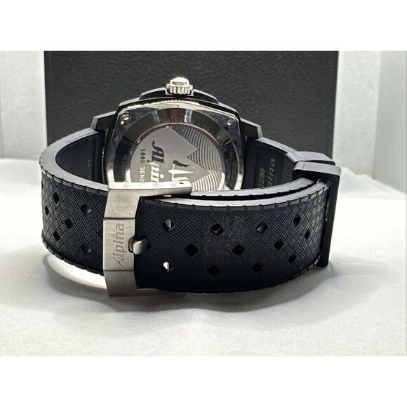 Alpina Seastrong Horological AL-282LNN4V6 Men Blue Rubber Analog Smartwatch YAY3 main image 9